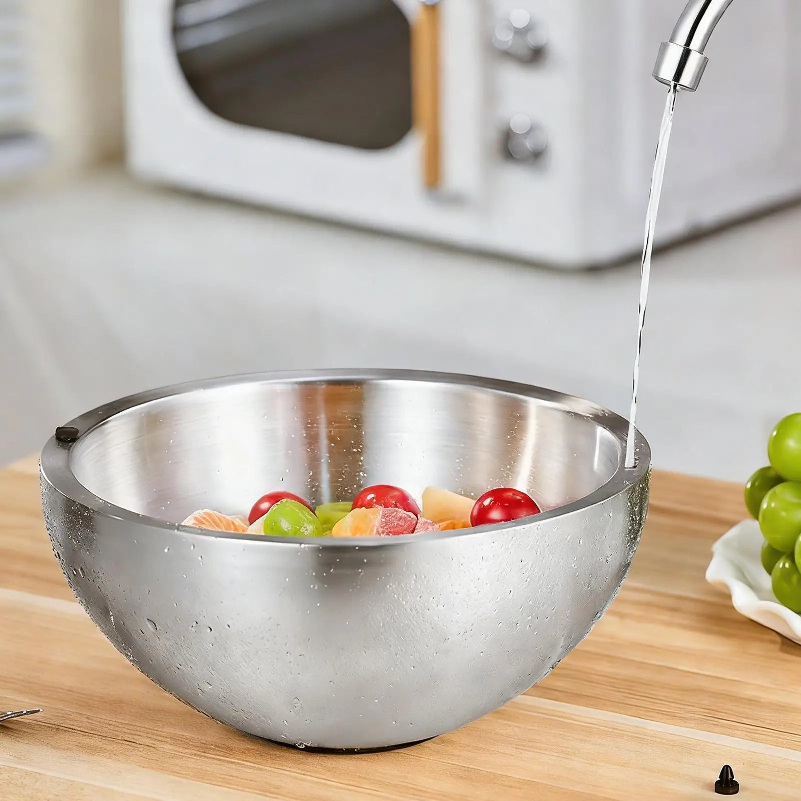 Elegant Stainless Steel Bowl Set