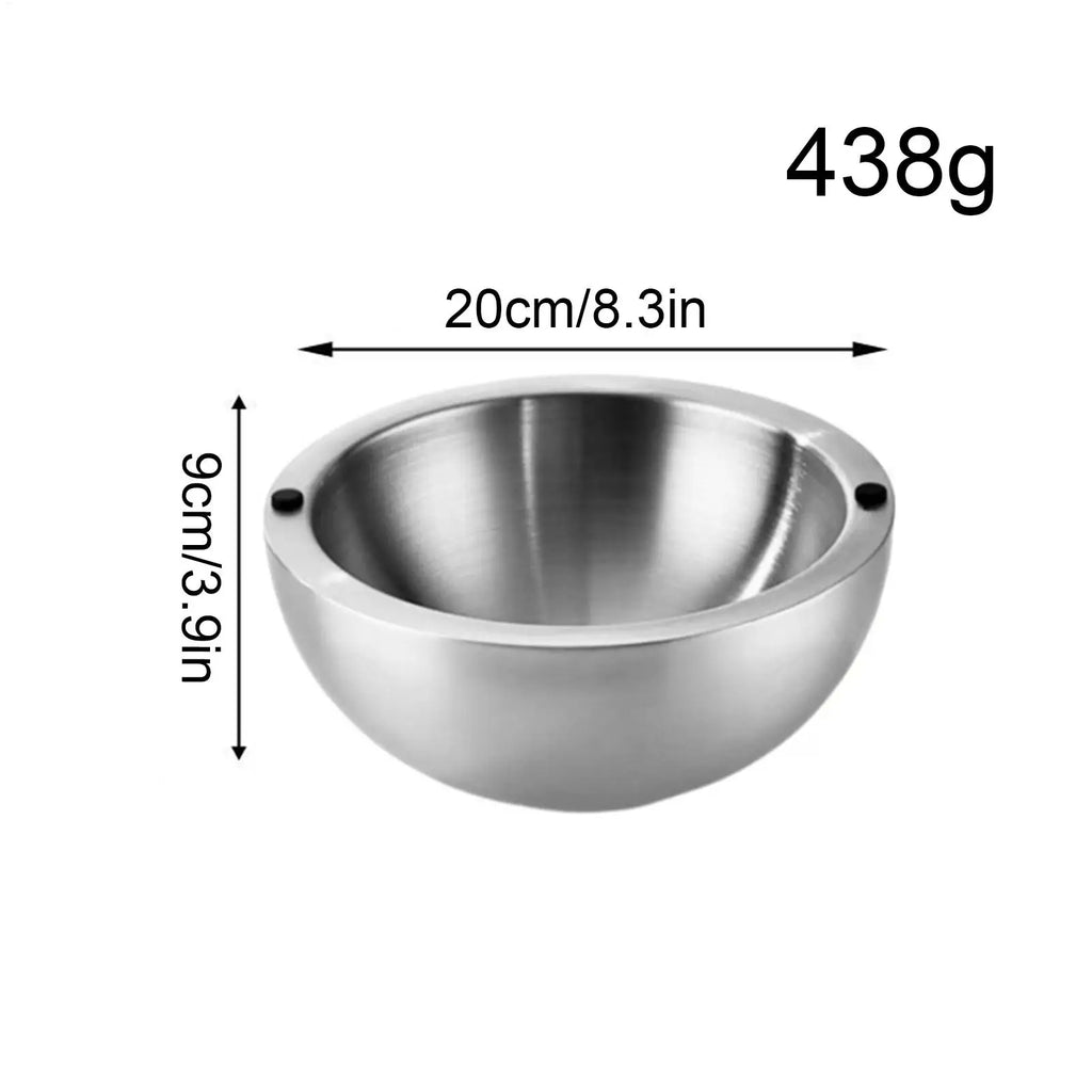 Elegant Stainless Steel Bowl Set